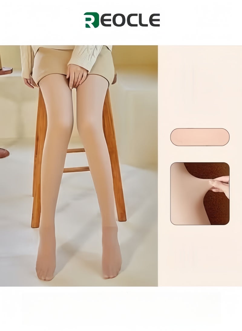 Women's Pantyhose High Waist Seamless Pantyhose Comfortable Lightweight Pantyhose Suitable for 5-15℃