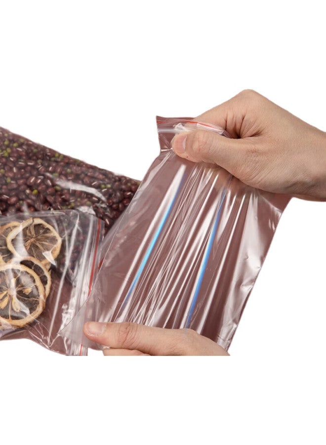 Deli Food Storage Bags, Size 6, 16*12Cm, Waterproof, Dustproof, Fresh-Keeping, Pe Transparent, 100 Pieces, 3025 - Image 2