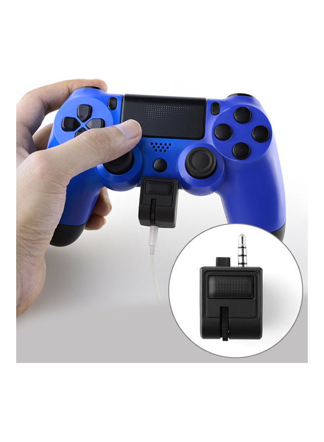 NIBEMINENT 3.5mm Volume Handle Headset Adapter Game VR Earphone Controller for PS4 - wireless  - Image 1