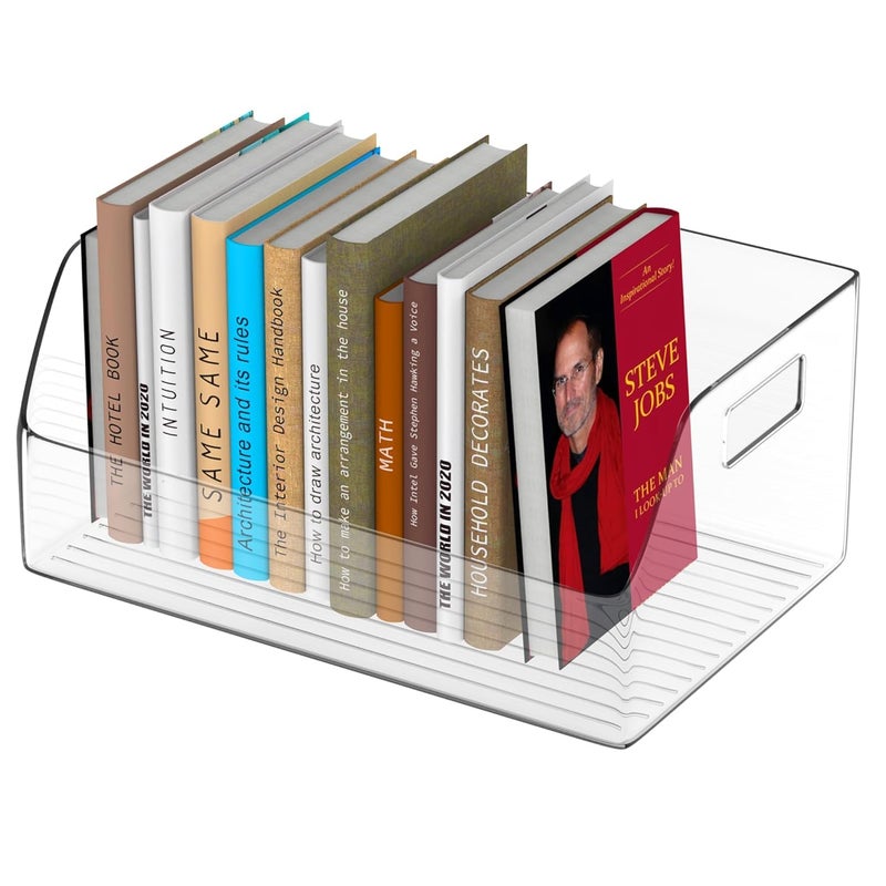 Cisily Elegant Book Shelf Perfect Book Organizer for Home Library Sturdy Bookshelf for Books Ideal Book Storage Solution for Living Room Bedroom or Office Easy to Assemble Book Self 1 - Image 1