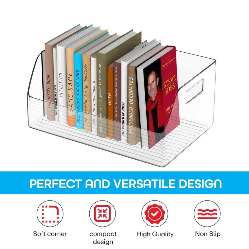 Cisily Elegant Book Shelf Perfect Book Organizer for Home Library Sturdy Bookshelf for Books Ideal Book Storage Solution for Living Room Bedroom or Office Easy to Assemble Book Self 1 - Image 4