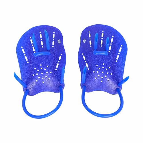 Nivia Padel Pro, Swimming Hand Paddles with Adjustable Silicone Straps, Swim Diving Training Hand Paddles, for Adults (Medium) - Image 1