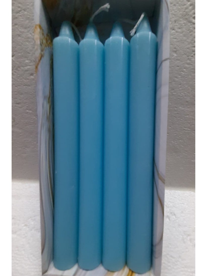 Scented Candles Blue 4 Pieces set  - Image 1