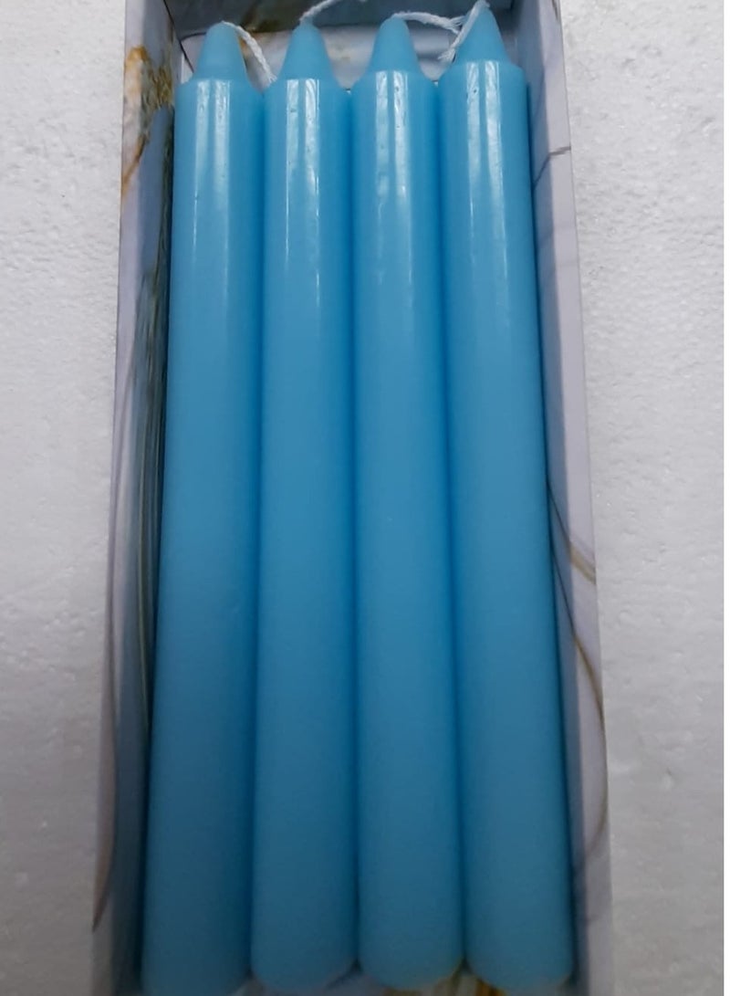 Scented Candles Blue 4 Pieces set  - Image 3