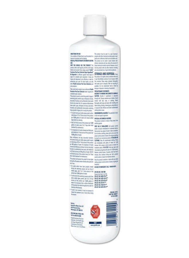 poolife Super Algae Bomb 60 (1 qt) - Image 2