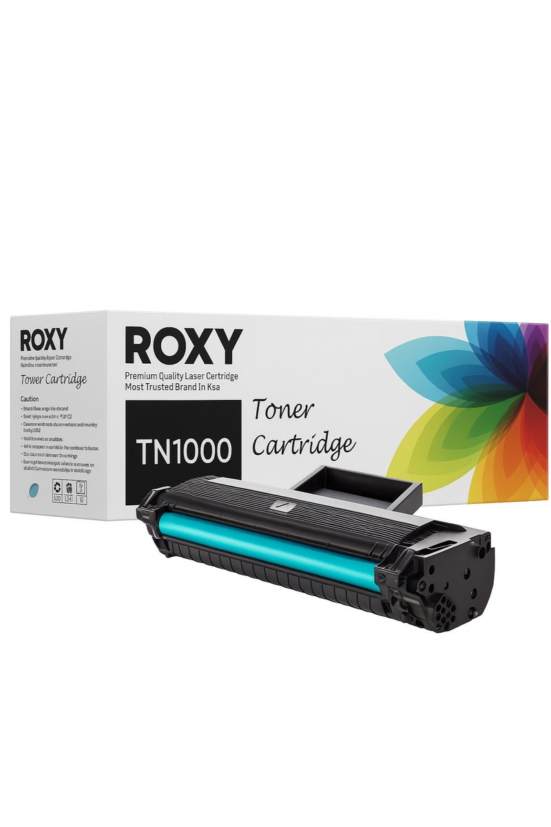 Roxy TN1000 Black Compatible Toner Cartridge for Brother Printers, HL-1110/1112A/1210/1212, DCP-1510/1512/1610/1612, MFC1810/1815/1990 - Image 3