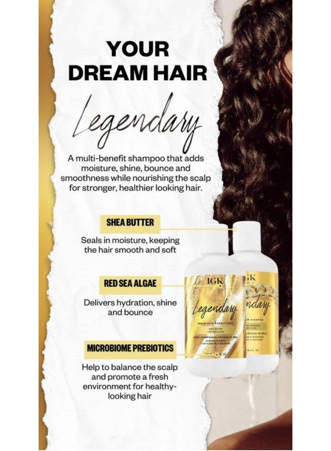 أي جي كي شامبو IGK Legendary Dream Hair 236 مل / 8 أونصة - Image 4