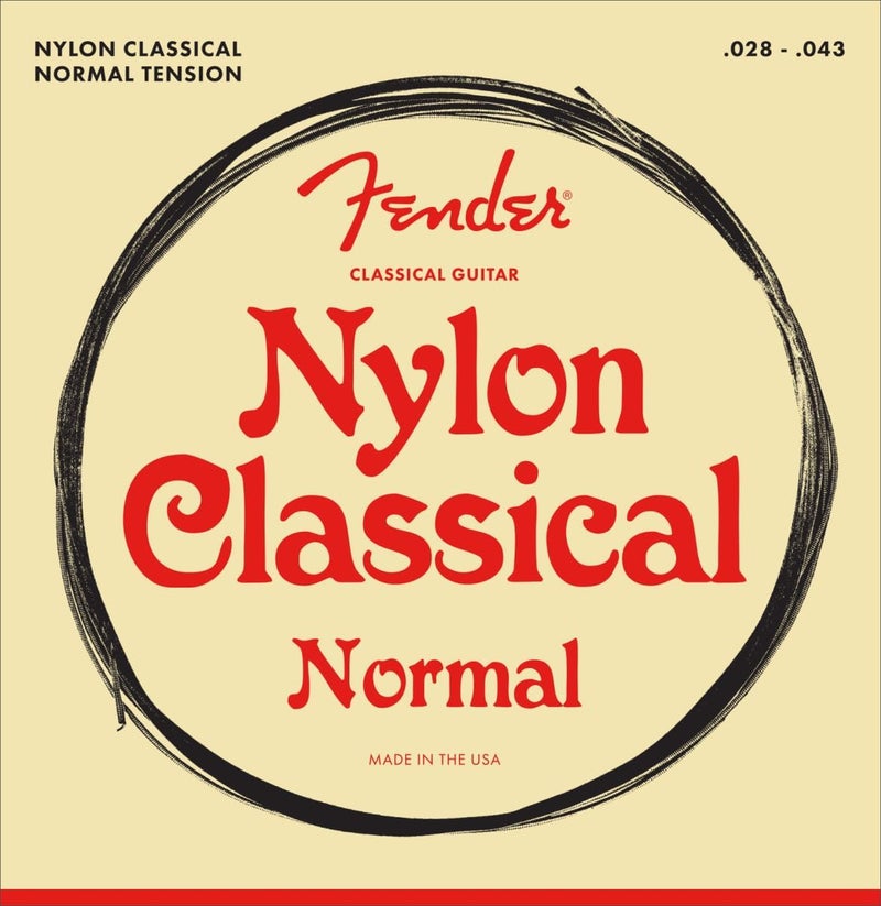 FENDER Fender Nylon Acoustic Strings 100 ClearSilver Tie End 028043  - Image 1