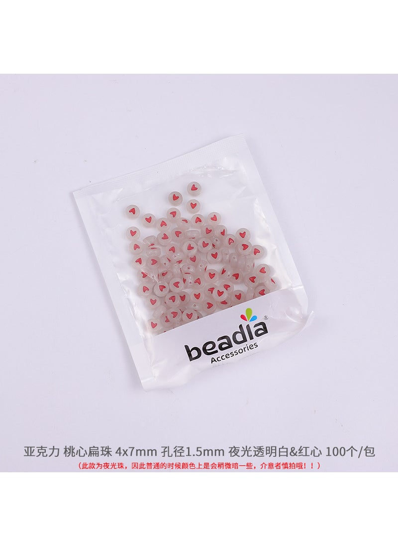 Generic 4*7mm acrylic loose beads English letter flat beads diy children's early education beaded jewelry accessories bracelet weaving - Image 5