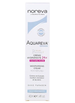 NOREVA LED AQUAREVA Crme Hydratante 24h Texture Riche 40 ml 