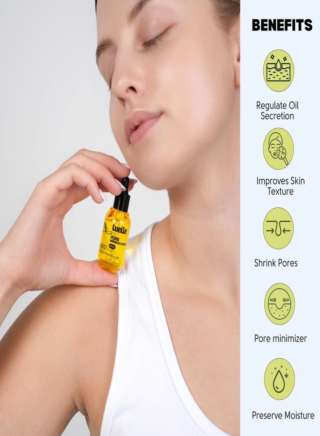 Luelle Pore Minimizer, Facial Essence for Minimizing the Appearance of Pores, Pore Minimizer Serum for Face, Even Skin Tone, Relieving Dryness, Oil Control Firming - Image 2