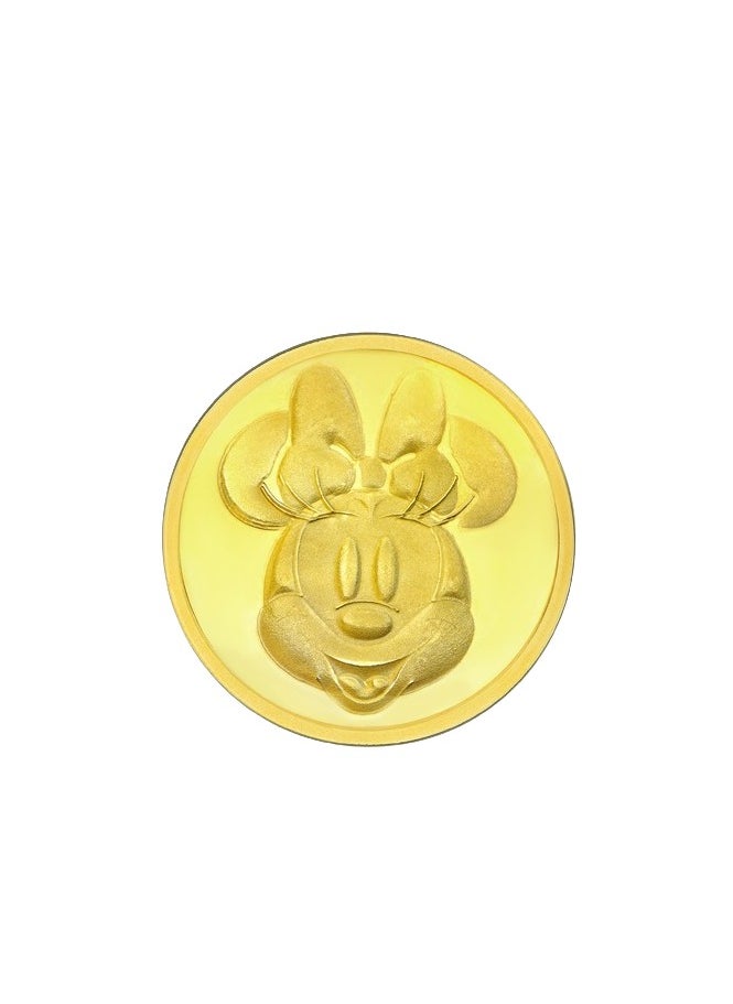 BTC - BTC Gold 8 Grm Pure 999.9 Fine Gold Bar 24KT - 8 Gram Disney Collection - Image 1