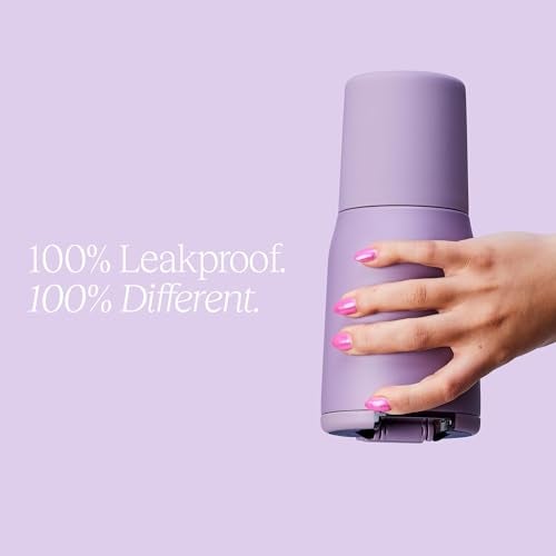 BrÃ¼Mate BrüMate Nav 25oz 100% Leak Proof Insulated Travel Tumbler with Magnetic BevLock™ Lid - Double Wall Cup-Holder Friendly Stainless Steel Mug (Lavender) - Image 5