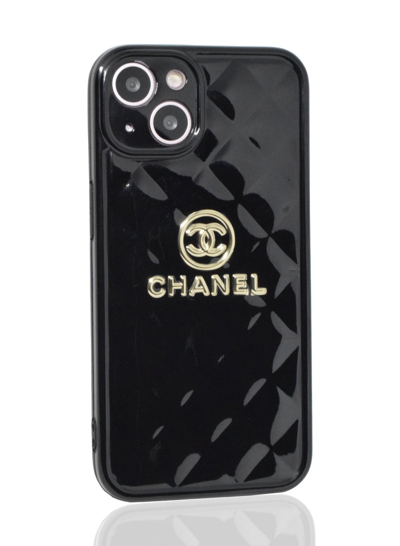 vesus iPhone 13 Case 6.1 Inch Luxury Design Camera Protection Silicone Back Cover - Image 1