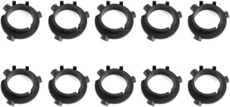 Wivplex 10Pcs H7 LED Bulb Holder Adapter - Image 1