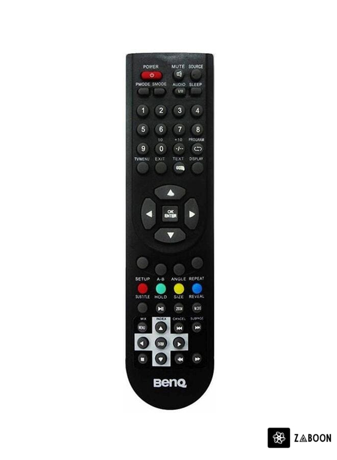 Zaboon Replacement Remote Control For BenQ TV 17x4x1.6cm Black/White/Red