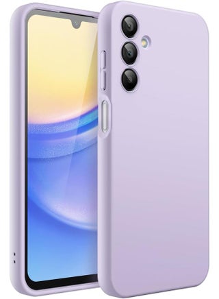جراب رفيع مناسب لهاتف Samsung Galaxy A15 5G 4G مقاس 6.5 بوصة مصنوع من مادة TPU الناعمة وغطاء حماية رفيع مع لمسة نهائية غير لامعة مقاوم للصدمات باللون البنفسجي - pzsku/ZBDF97F46E9391F9F2003Z/45/_/1731420139/980dcfca-3694-47e8-bbe4-d3287a76b827