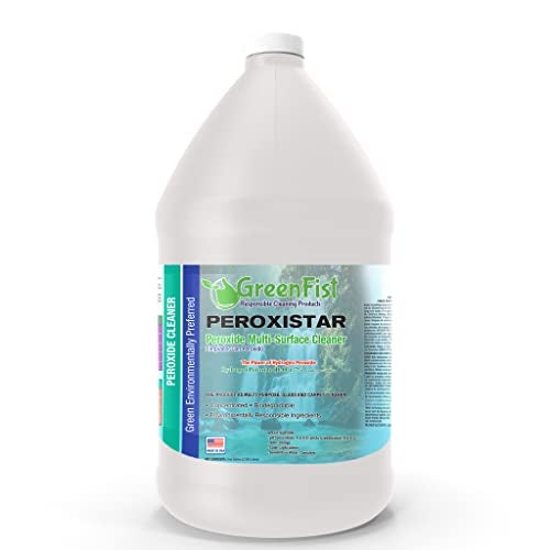 GreenFist All Purpose Hydrogen Peroxide Cleaner with Citrus Fragrance [ Ultra Concentrated ] Makes 16 Gallons Ready To Use (1 Gallon) - Image 1