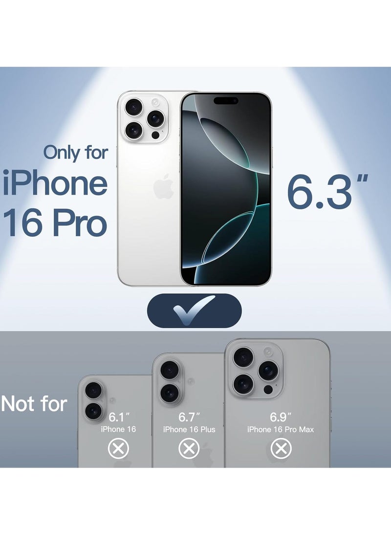 JAJEEK Ultra Slim Case for iPhone 16 Pro 6.3 Inch – 0.35mm Thin Lightweight Matte Finish PP Hard Case, Full Camera Lens Protection, Minimalist Design, Shockproof and Scratch-Resistant, Durable iPhone Cover - Image 2