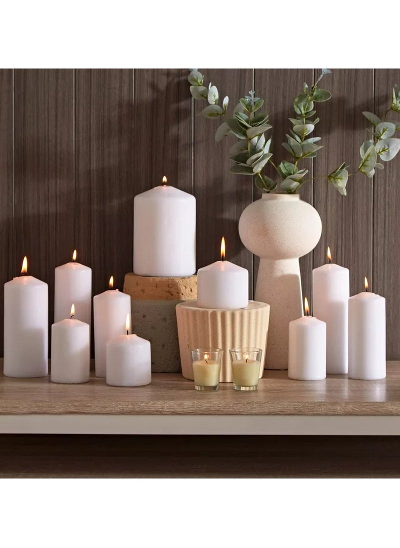 Home Box Luna Pillar Candle - 10x15 cm  - Image 3