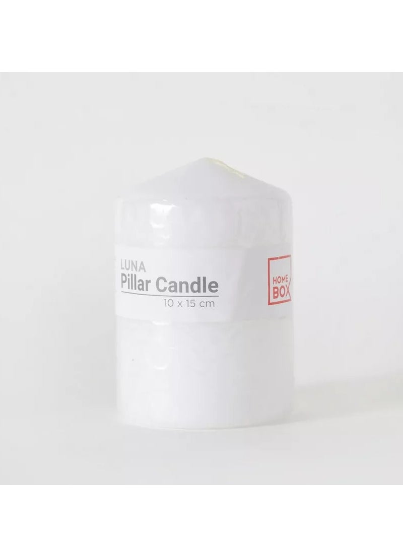 Home Box Luna Pillar Candle - 10x15 cm  - Image 4