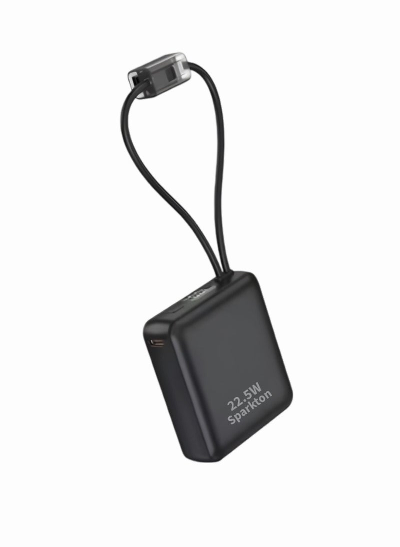 Sparkton 22.5W Super Quick Charge Power Bank 10000mAh Portable Charger with Dual USB Ports Fast Charging for Phones iPhone  More. - Image 1