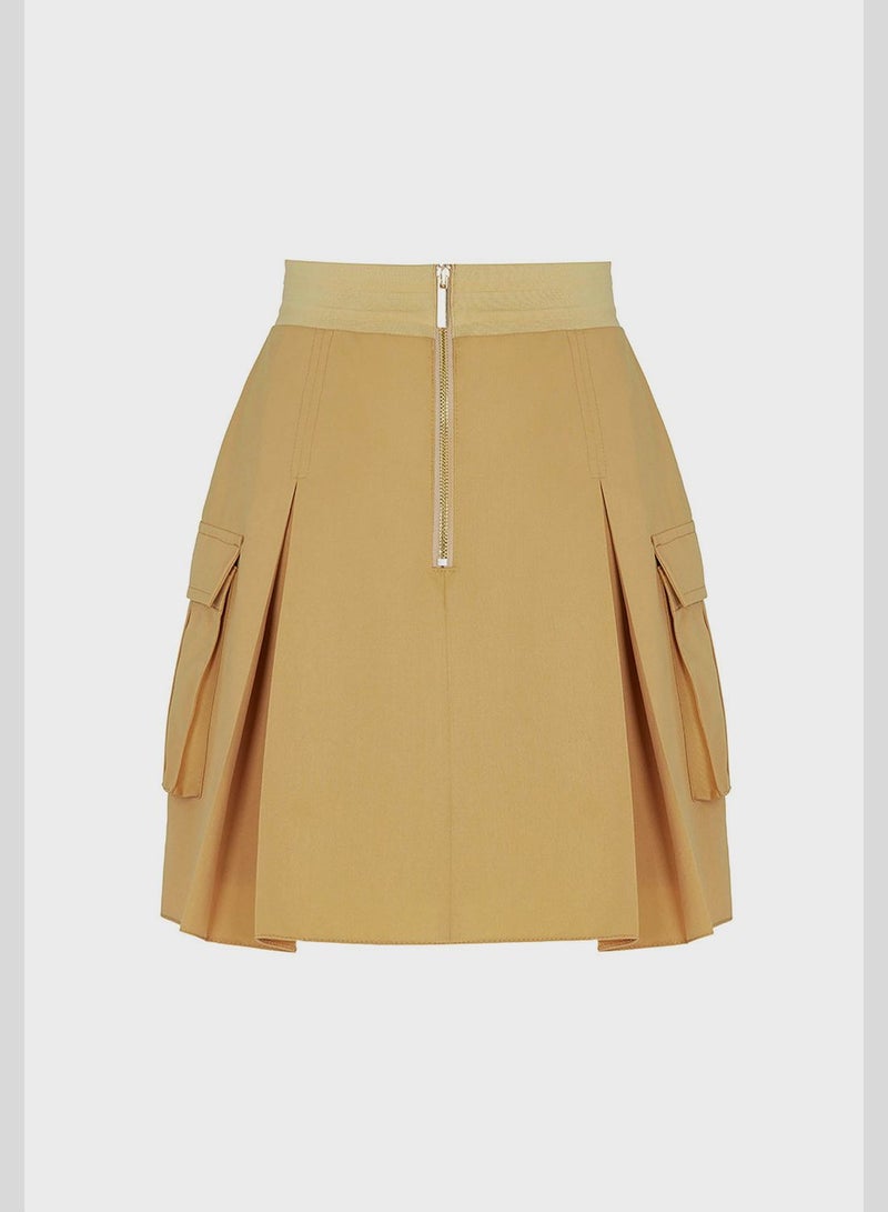 Nocturne Printed Detail Draw String High Waist Skirt - Image 5