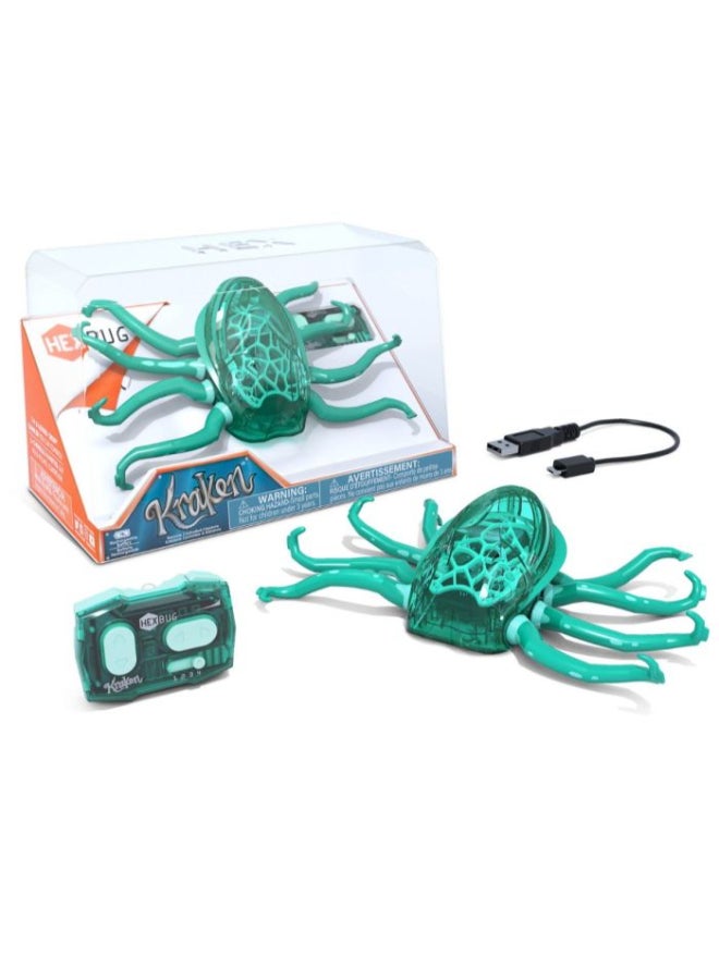 Hex Bug HEXBUG Kraken, Robotic Mythical Creature, Green - Image 2