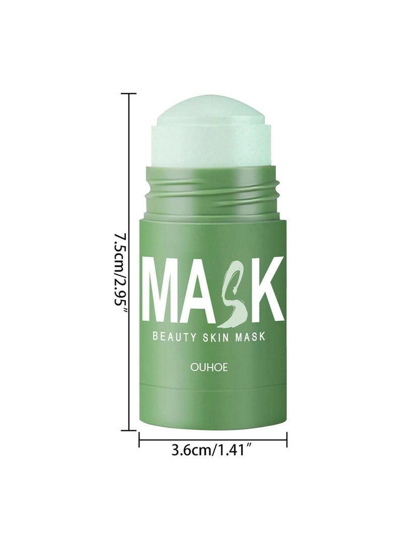 GGOOT Green Tea Cleansing Stick - Blackhead Remover with Green Tea Extract,Blackhead Remover, Poreless Deep Cleanse Stick Oil Control Face Stick Skin Detoxifying for Most Skin Types - Image 4