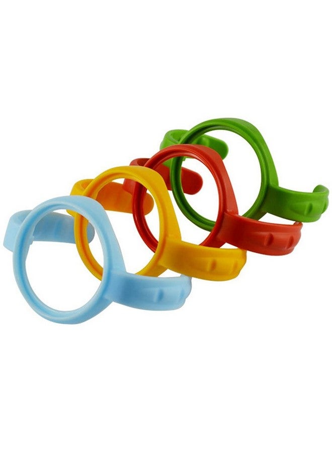 ROMIRUS Baby Feeding Bottle Handles Compatible For Nuk Smooth Flow Bottles (Not For Nuk Cups And Nuk Simply Natural Bottles) 2 Counts Color May Vary - Image 3