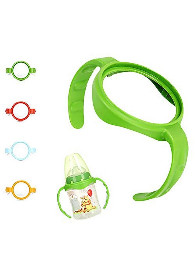 ROMIRUS Baby Feeding Bottle Handles Compatible For Nuk Smooth Flow Bottles (Not For Nuk Cups And Nuk Simply Natural Bottles) 2 Counts Color May Vary - Image 2
