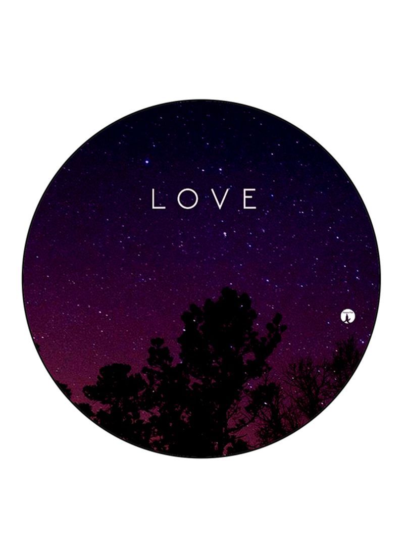 RKN English Phrases Printed Mouse Pad Multicolour