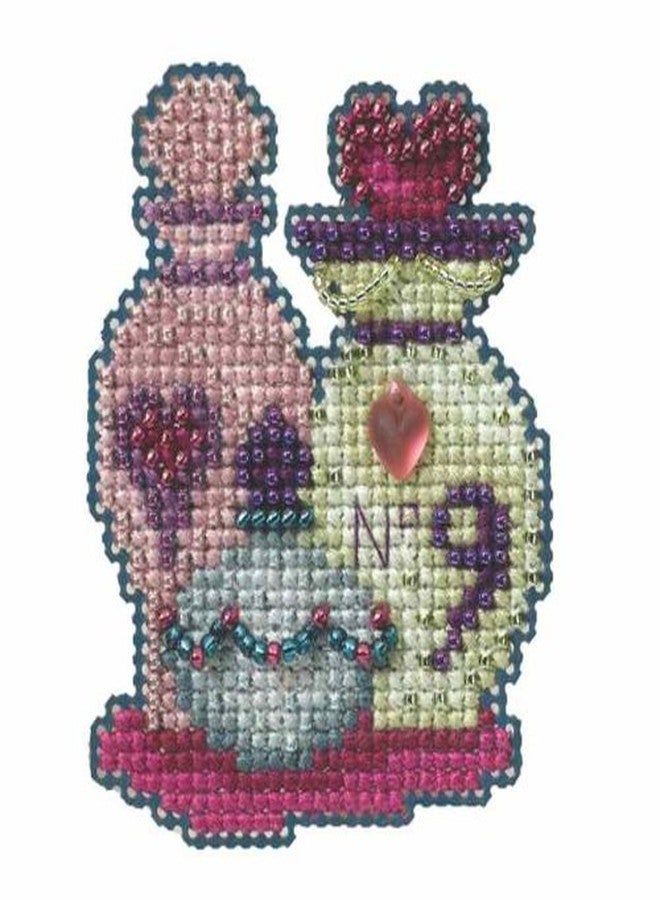 Mill Hill Love Potions Beaded Counted Cross Stitch Ornament Kit MH184203 Mill Hill 2014 Autumn Harvest - Image 1
