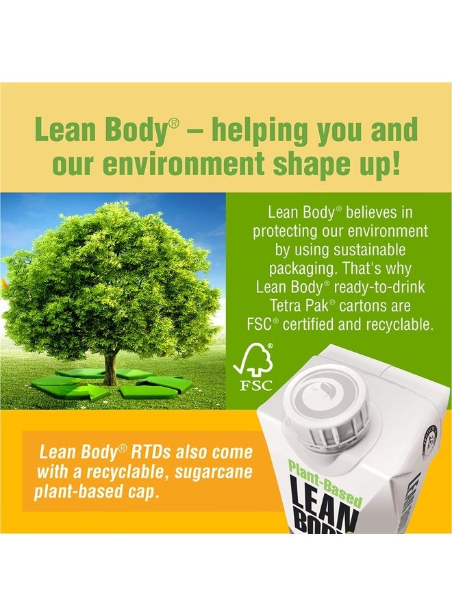 LABRADA Lean Body Ready-to-Drink, Plant-Based Vegan Vanilla Caramel Protein Shake, 30g Protein, No Artificial Flavors, Sweeteners or Colors, Non GMO, Gluten Free, Premium Pea & Rice Blend (Pack of 12) - Image 4