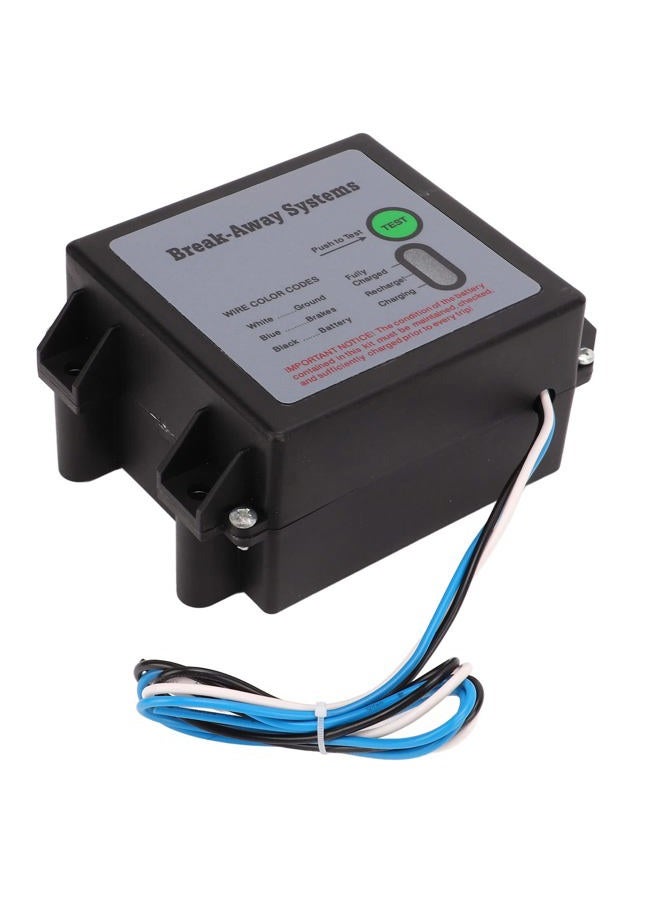 Estink Trailer Brake Breakaway Kit LED Test Break Away System,12V LED Test Break Away System Trailer Breakaway Switch Waterproof Trailer Brake Controller Kit Break Away System for - Image 1