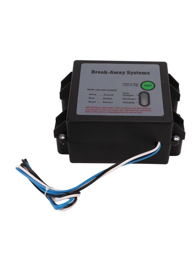 Estink Trailer Brake Breakaway Kit LED Test Break Away System,12V LED Test Break Away System Trailer Breakaway Switch Waterproof Trailer Brake Controller Kit Break Away System for - Image 2