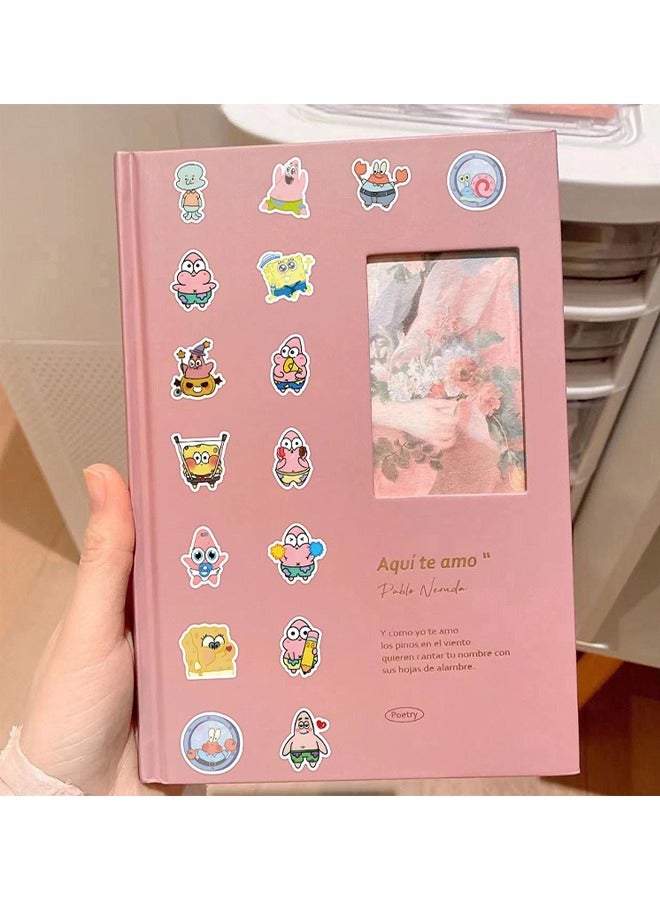 Loquat 60 Pcs Cute Sponge Stickers Waterproof Vinyl Stickers Water Bottle Laptop Skateboard Computer Stickers for Kids Teens Adults - Image 4