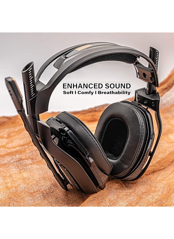 وسائد أذن A50 وعصابة رأس متوافقة مع سماعة الألعاب Astro A50 A50 Gen 3 Gen 4 وسائد أذن بديلة غير مناسبة لسماعة Astro A50 Gen 1 Gen 2