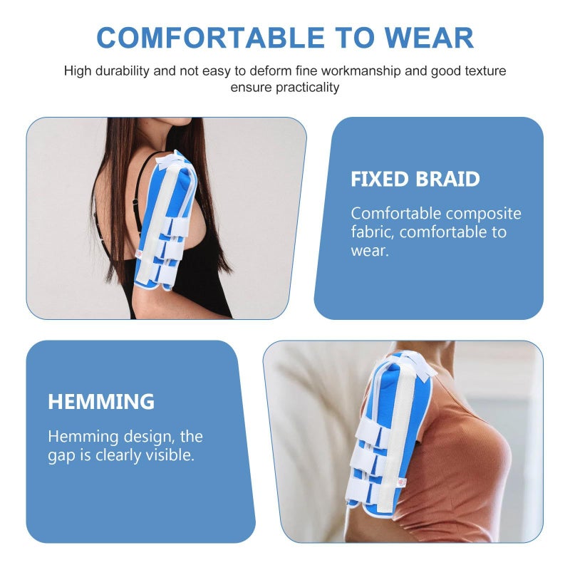 Medium Shoulder Support Brace Arm Immobilization Strap for Medical Rehabilitation - Image 4