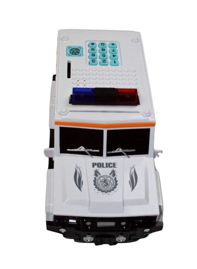 Generic - Piggy Bank Armored Car Bank Cash Coin ATM Bank with Light & Password Protected Electronic Money Bank Toy Car For Adults And Kids - Image 1