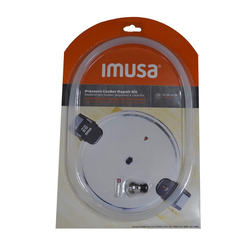 IMUSA USA 12Qt, 16Qt & 22Qt Repair Kit for IMUSA Pressure, Red - Image 1