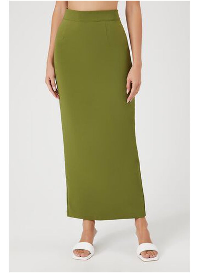 FOREVER 21 Zip-Slit Maxi Skirt  - Image 2