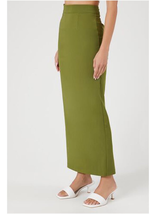 FOREVER 21 Zip-Slit Maxi Skirt  - Image 3