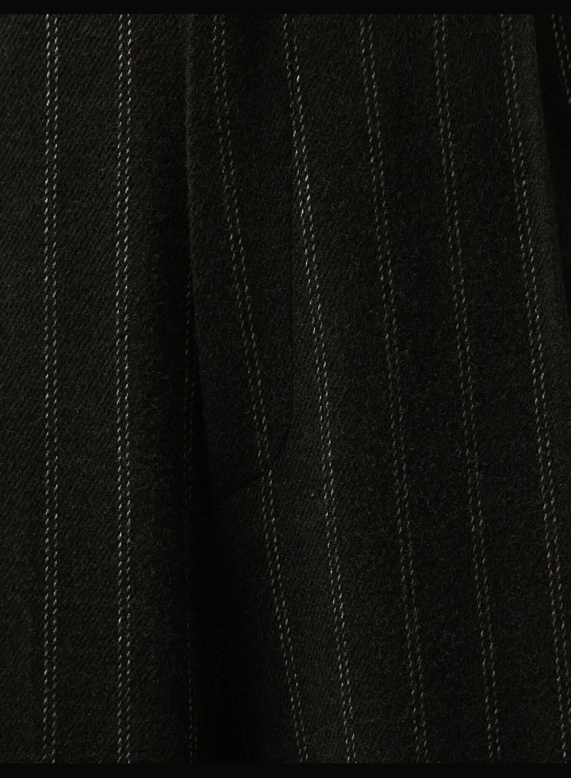 KOTON Striped Pants Pleated