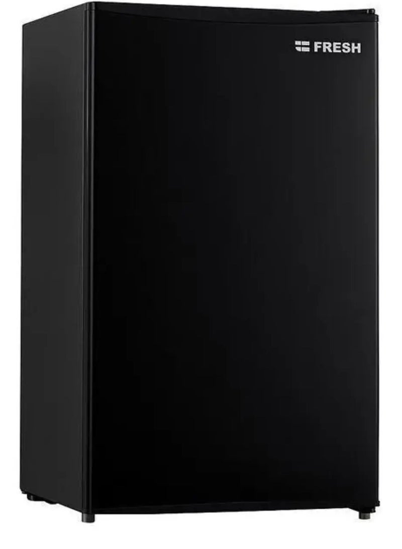 Fresh Mini Bar Refrigerator, 90 Liters, Black - Image 1
