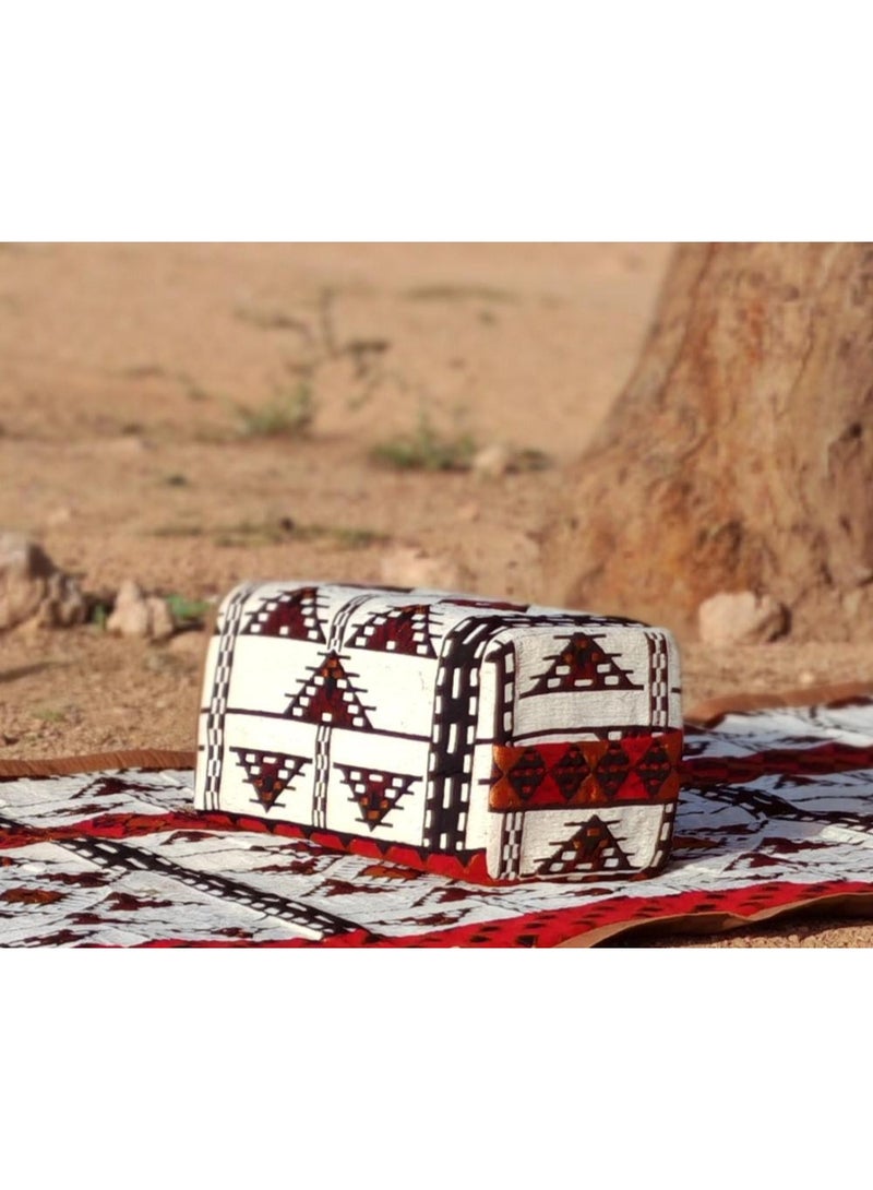 QUTOOB Armrest For Picnic And Camping, Luxurious Arm Rest Pillow, Elegant Traditional Design, Size 20x23x43 cm, Breathable Fabric, Skin-Friendly, Durable, and Comfortable - Image 4