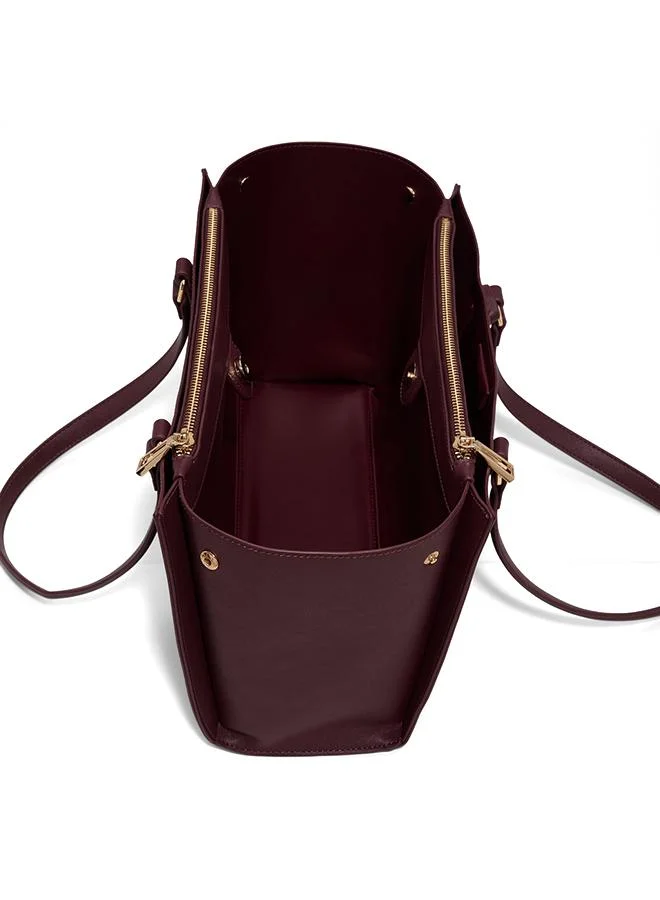 Aldo  Londongirl Ladies Red Satchel Bag for Women | Best Price UAE