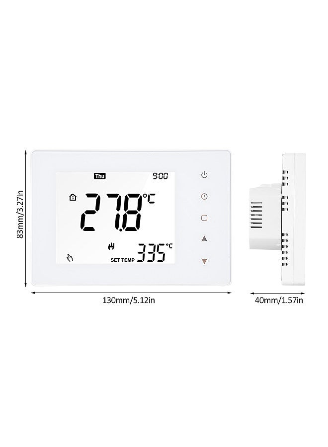 Lepmerk 16A Smart Thermostat Weekly Programmable LCD Display Touch Screen Thermostat Room Temperature Controller for Electric Heating Save Energy  - Image 3