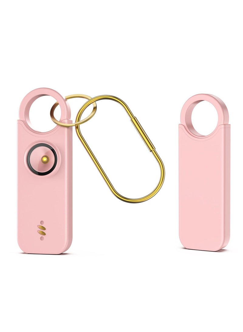 Personal Safety Alarm for Women - USB Rechargeable Self Defense Keychain Set Alarm for Kids Elderly -135dB Loud Alarm 2 Alarm Modes with Multi-functional Flashing LED Light Portable To Wear - Image 1