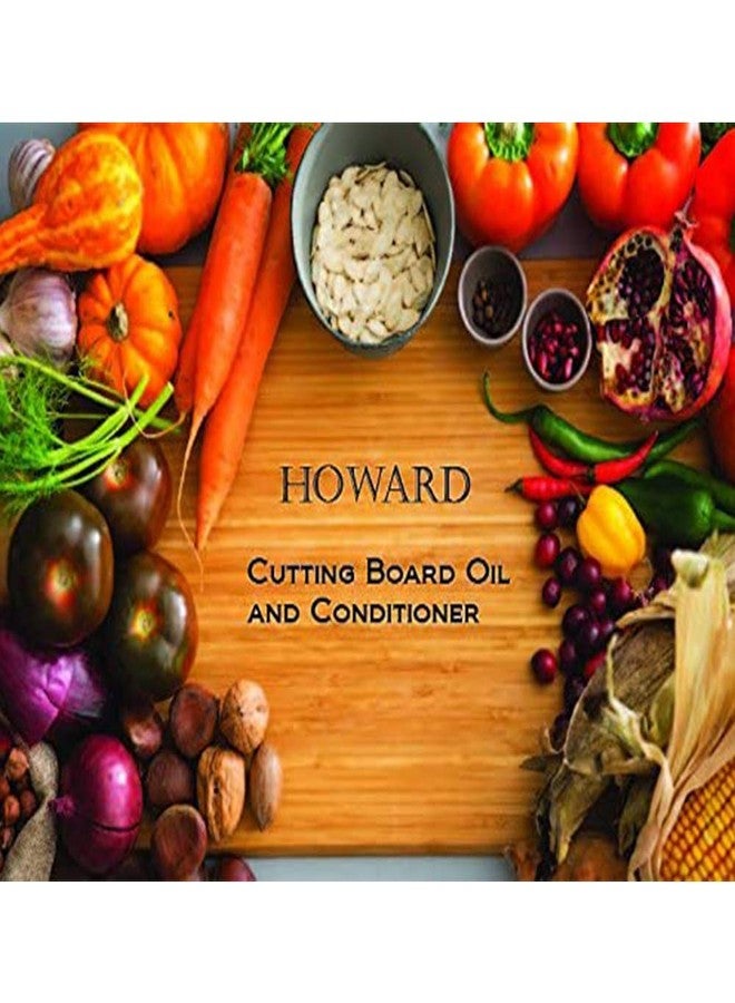 Howard Butcher Block Conditioner and Cutting Board Oil 12 oz, Food Grade Conditioner and Oil, Great for Heave Use Cutting Boards and Utensils, Re hydrate your Cutting Blocks - Image 3